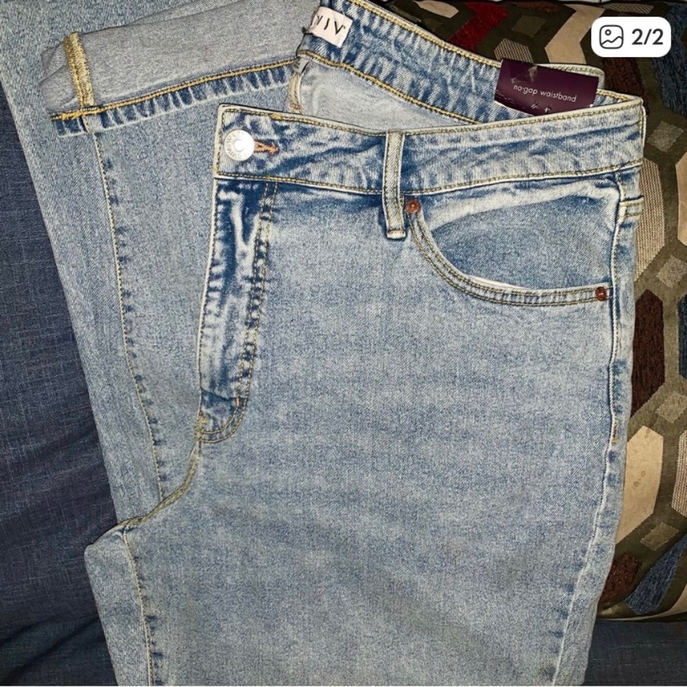 Ava & Viv Women's Blue Denim Jeans